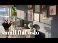 Apartment tour norway  house tour scandinavian living  room tour silent vlog