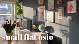 Apartment tour Norway / house tour /Scandinavian living / room tour/ silent vlog