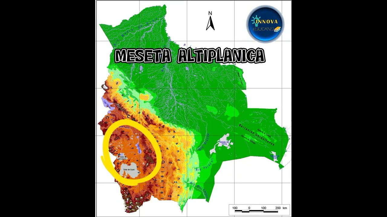 OROGRAFÍA DE BOLIVIA - YouTube