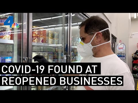 COVID-19 Virus Found at Reopened Shopping Malls, Restaurants and Stores | NBCLA