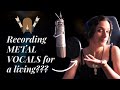 How I record METAL VOCALS for a living ONLINE! - My Step by Step Process