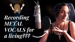 How I record METAL VOCALS for a living ONLINE! - My Step by Step Process