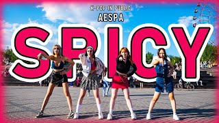 K-Pop In Public One Take Aespa 에스파 Spicy Dance Cover By Divines