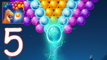 Bubble Shooter: Primitive Dinosaurs‏ Gameplay Walkthrough - Part 5 (Android,IOS)