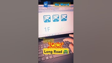 Long Road make in ms word office ( Microsoft) tips and tricks | computer tips| pc tricks | software