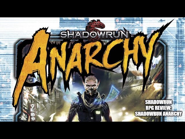 Shadowrun: Anarchy - Roleplaying Games » Shadowrun - The Gamer's Wharf