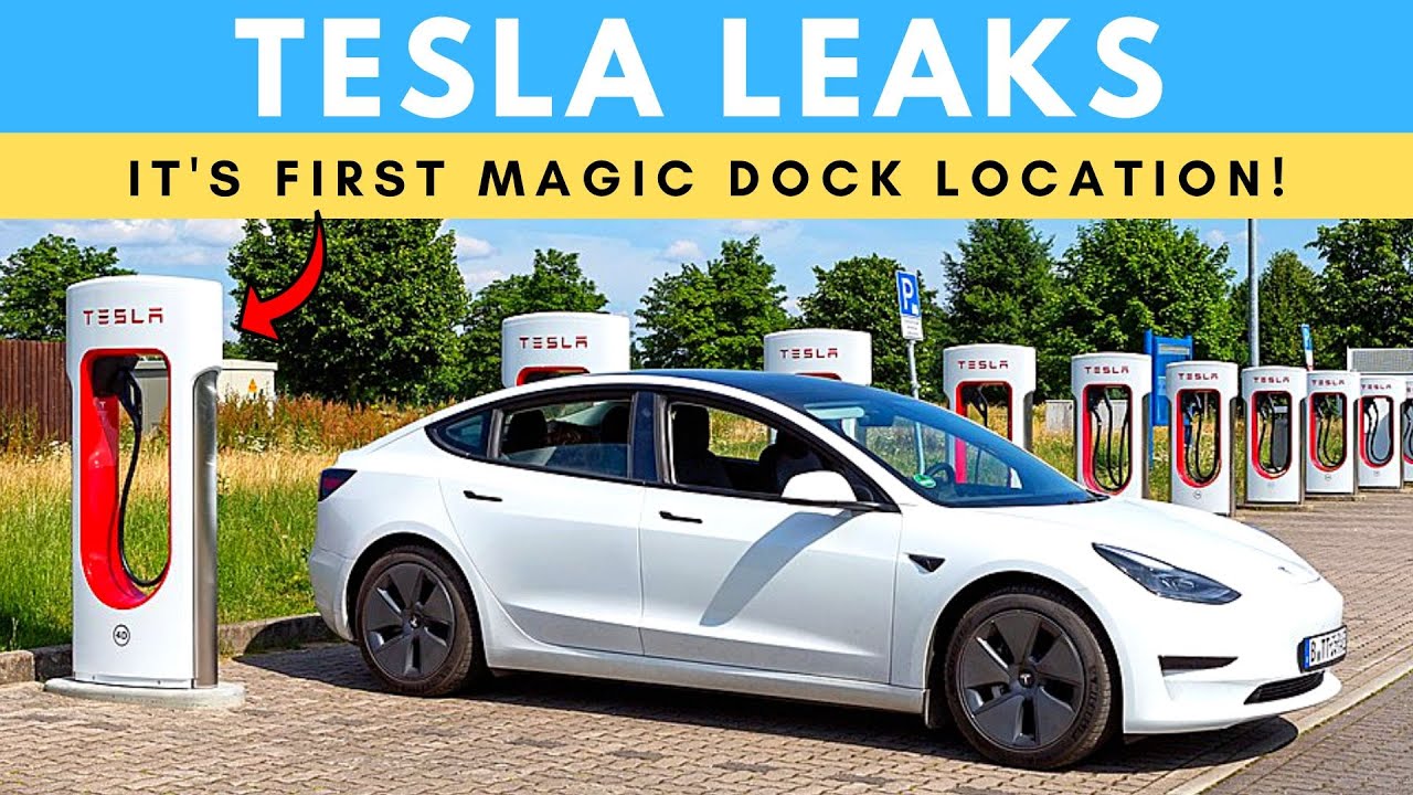 Tesla reveals how its Magic Dock works in new patent filing