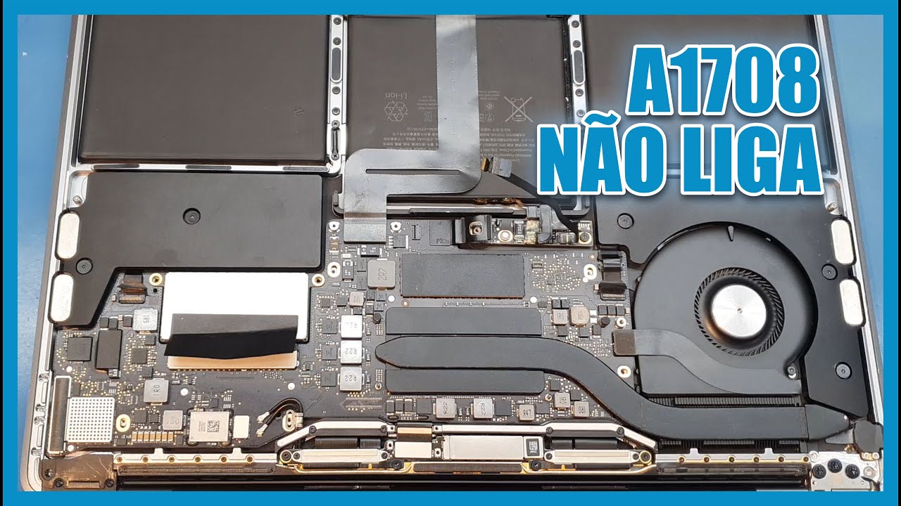 MACBOOK PRO 2017 NÃO LIGA! REPARO A1708 - YouTube