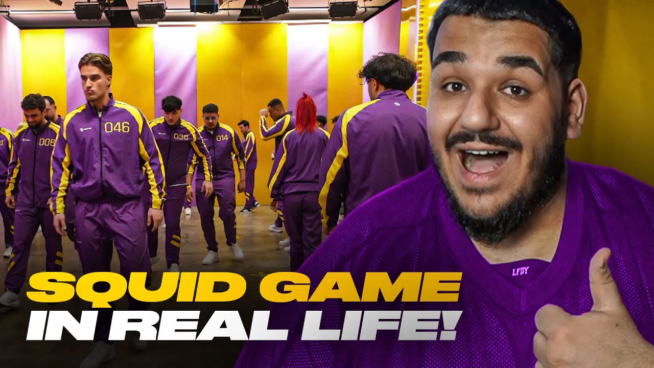 SQUID GAME, aber als STREAMER? 😂 GAME ZERO REACTION mit Rohat, Mert, Arda.. 🔥