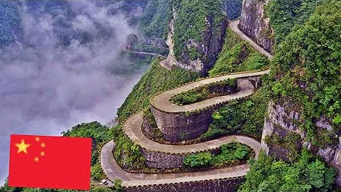 Tiamen Mountain, Heaven's Gate, Southern China 99 turn Road - DayDayNews