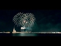 New year fireworks in St Petersburg 2020