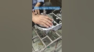 Heavy Crank Fitting WithChamber #bullet #crankcase #oldmodelbullet #royalenfield #oldbulletkebadshah