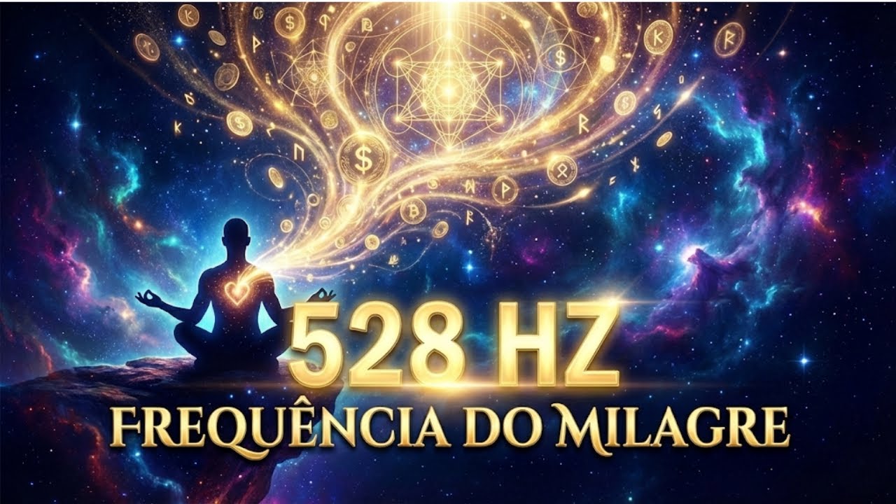 ✨ A Frequência do MILAGRE Financeiro (528Hz) | Ouça Dormindo e Atraia Riqueza Inesperada
