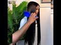 Baisi hair fr 12a 13x4 frontal lace perruque lisse straight en 100 cheveux humains