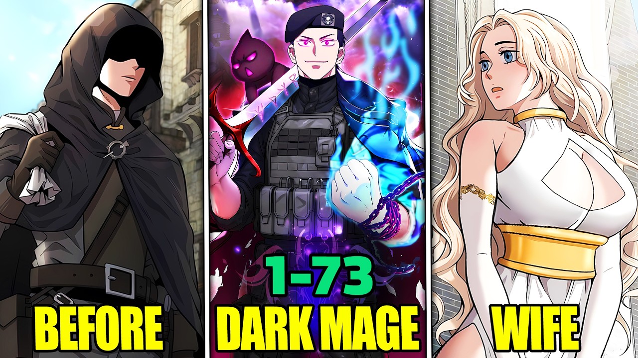 [1-73] The DARK MAGE Returns to EARTH Only to Be Recruited into the ARMY! - Manhwa Recap