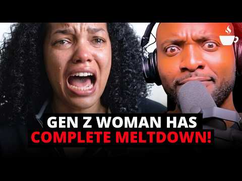 "gen Z Women Are Cooked!" Young Woman Breaks Down Over Man Looking At Her | The Coffee Pod