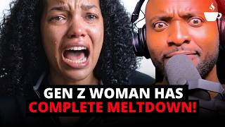 "gen Z Women Are Cooked!" Young Woman Breaks Down Over Man Looking At Her | The Coffee Pod