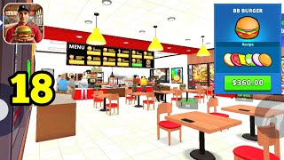 Burger🍔🍟Simulator. New Burger Recipe,New Tables,Orders And Serve For Customers. screenshot 5