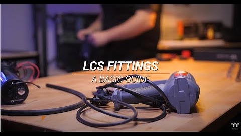 Learn what BASIC WATER COOLING FITTINGS you can use in your rigid tube loop.