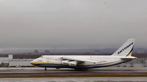 Runway 33 Takeoffs at Anchorage featuring AN-124, 747, MD-11, MD-83 & 777F