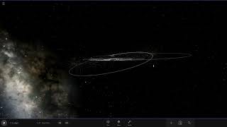 How to make a Sedna like orbit in universe sandbox