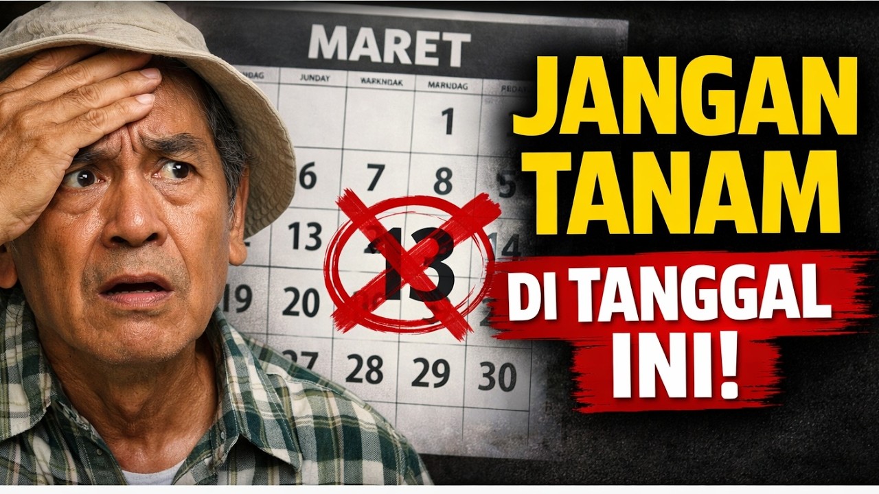 JANGAN TANAM di Tanggal Ini! Kalender Hari Buruk Berkebun Maret 2026 (Tanaman Bisa MATI!)