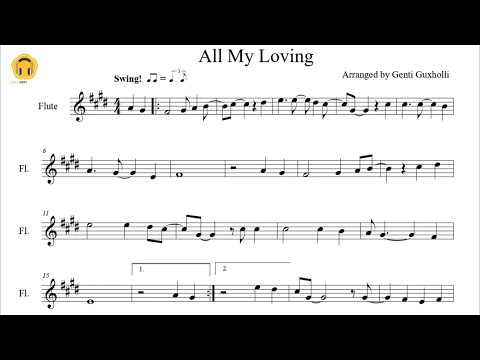 All My Loving (Flute Solo with Piano Accompaniment) - The Beatles