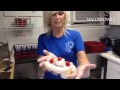 Shannon Moran-Saad, owner of Swirly Top Dairy Bar on how to make a great banana split, lickety-split