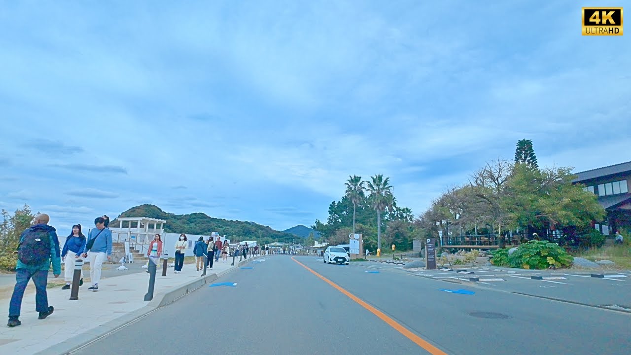 【4K Drive｜С BGM】Дневная поездка вдоль побережья Итошима, Фукуока｜Спокойный Guitar Lo-fi