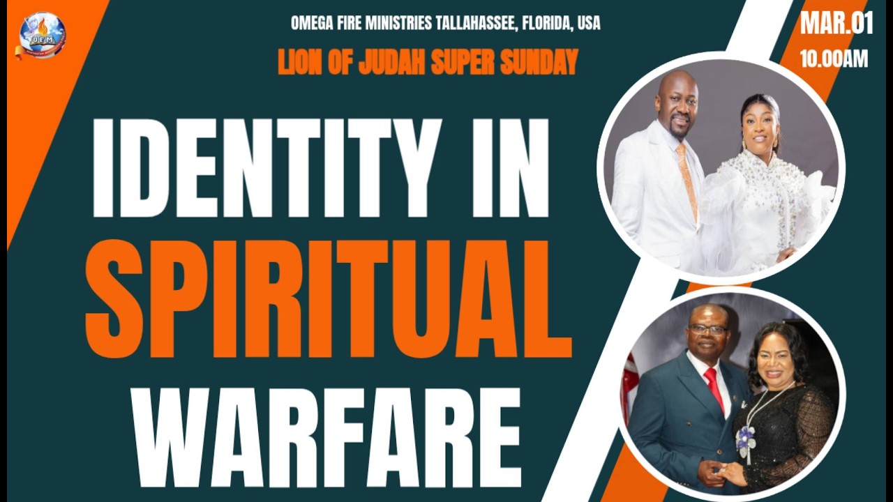 IDENTITY IN SPIRITUAL WARFARE || Mar. 1, 2026 || DR. PETER & PASTOR TINA OPONE