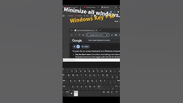 🧹 Minimize All Windows with One Click! 🧹