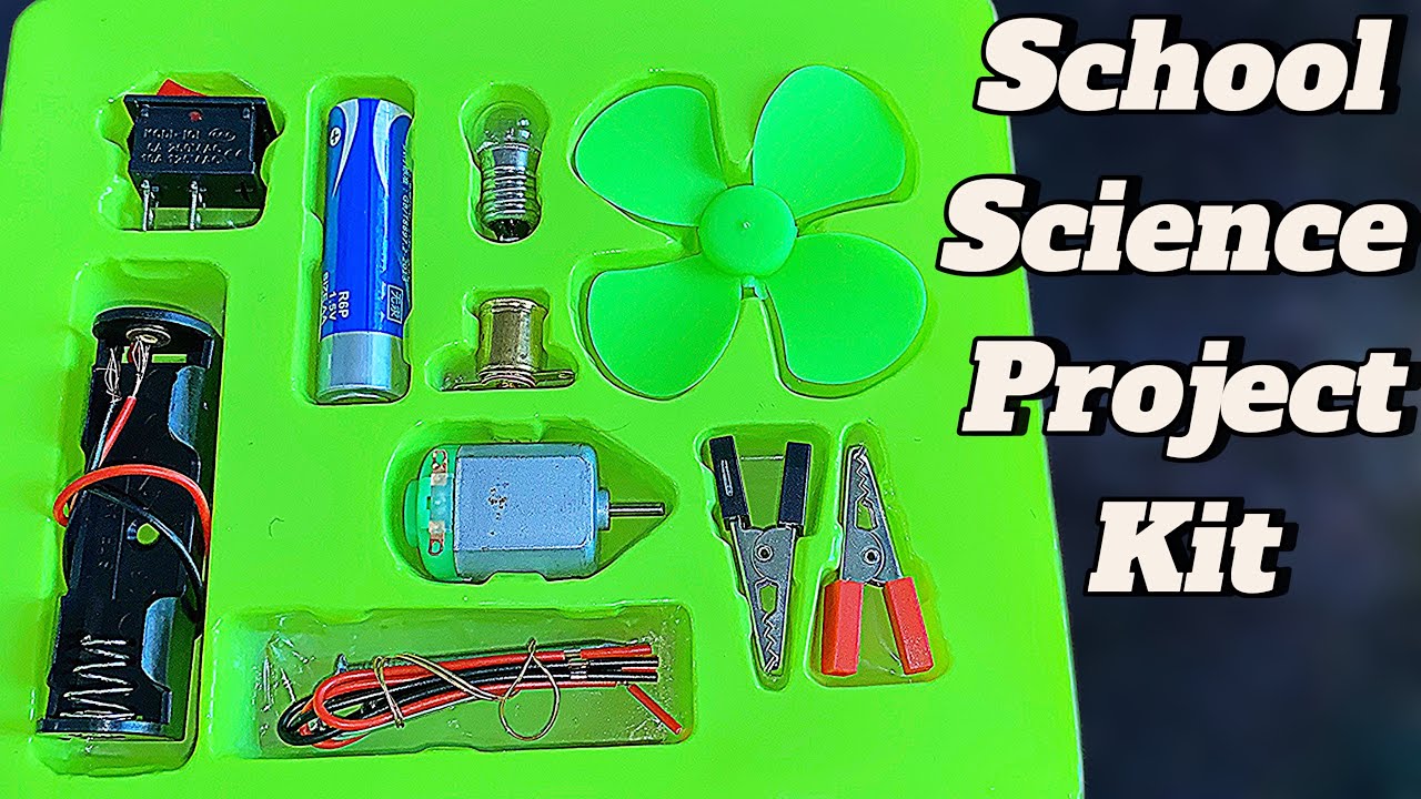 My Science Project Engine Science Project Motor Kit | School Project - YouTube