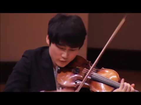 Schumann violin sonata no. 3 in A minor WoO 27, InMo Yang 양인모