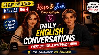 Daily Conversation Every English Learner Must Know | Day 4/30 Challenge | Learn English Speaking