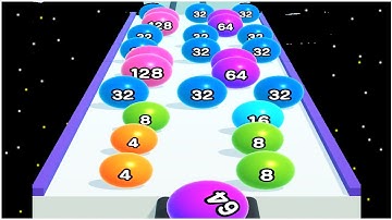 Ball Run 2048 - Gameplay Walkthrough - Max Levels (21-40)