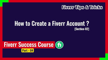 How to Create a Fiverr Account in 2021 [Section 2] l Fiverr Account Bangla l Bivash Academy