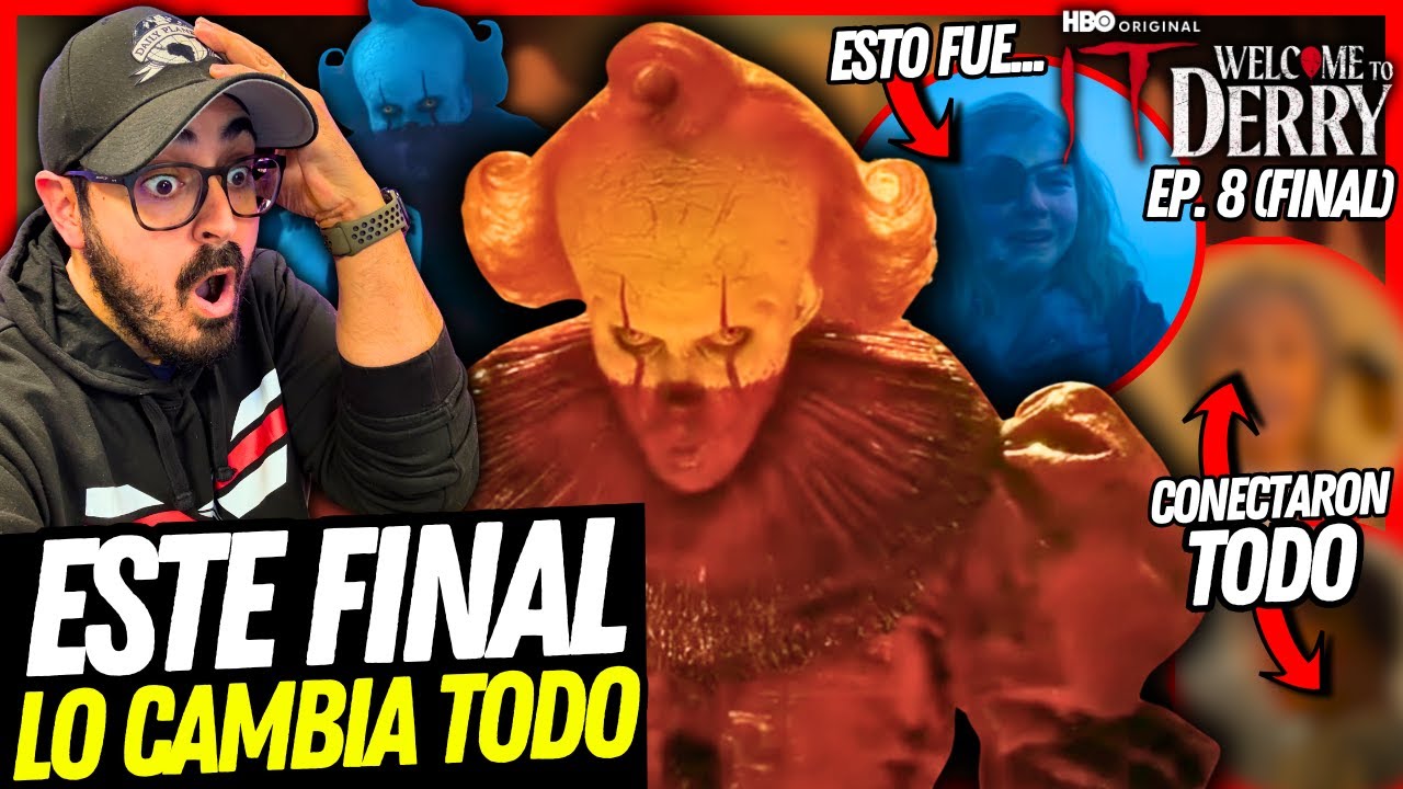 ¡Un FINAL PERFECTO que podría CAMBIARLO TODO! 🎈 BIENVENIDOS A DERRY Ep. 8 Reacción y Análisis