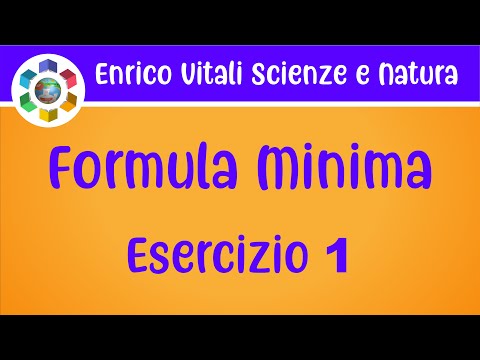 Video: Come Determinare La Formula Chimica