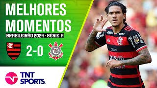 Pedro Crava Após Falha De Carlos Miguel Flamengo 2 X 0 Corinthians Brasileirão 2024