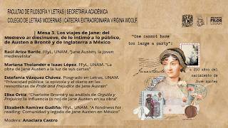 Los viajes de Jane: del Medievo al diecinueve, de lo íntimo a lo público. 23/02/2026