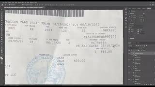 USA California vehicle registration certificate editable template