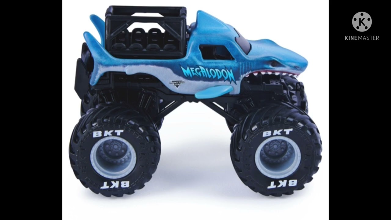Spin Master Monster Jam Megalodon Ride Truck Theme Song