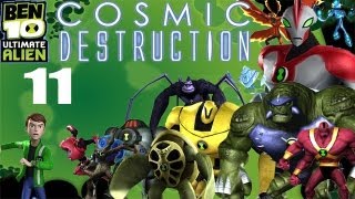 Let's play ben 10 ultimate alien: cosmic destruction #11 - base
infiltration
