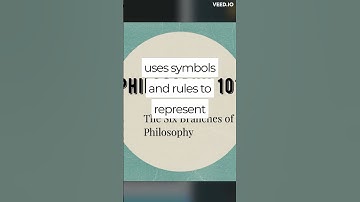 Formal logic uses symbols!