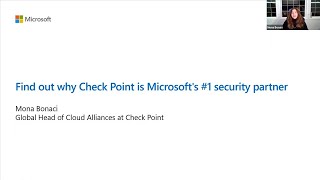 Find out why Check Point is Microsoft's #1 security partner | OD321