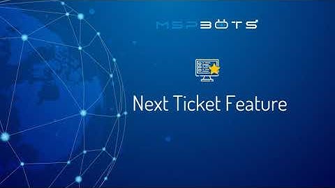 Next Ticket App for Autotask—An Automated Ticket Dispatch System