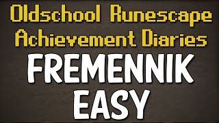 Fremennik Easy Achievement Diary Guide | Oldschool Runescape