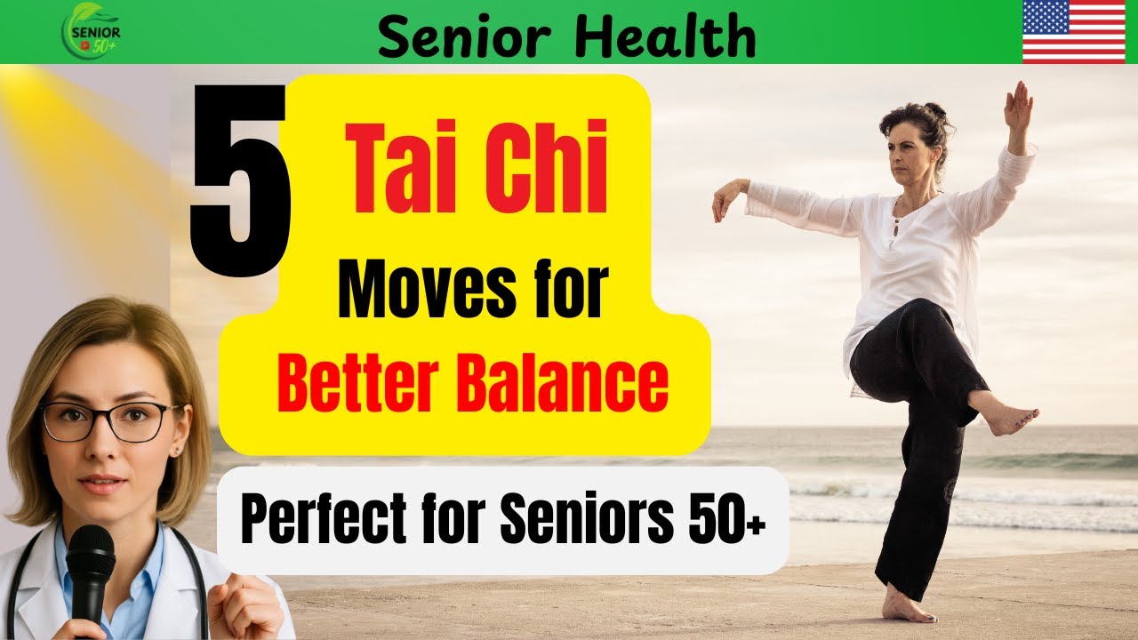 5 Simple Tai Chi Moves to Improve Balance After 50 | senior health ...