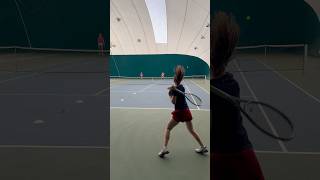 Ena Ilic, a Serbian national team player 🎾📸▶️ #tennisshorts #tennisdrills screenshot 1