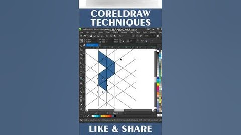 How To Create Geometric Logo In corldraw